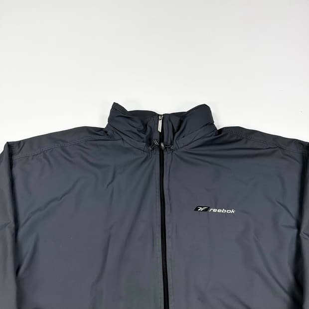 리복 올드스쿨 차콜 바람막이 자켓 (3XL)