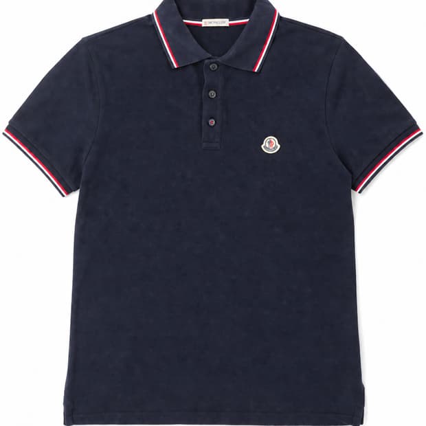 몽클레어 남성 폴로 티셔츠 네이비 L
