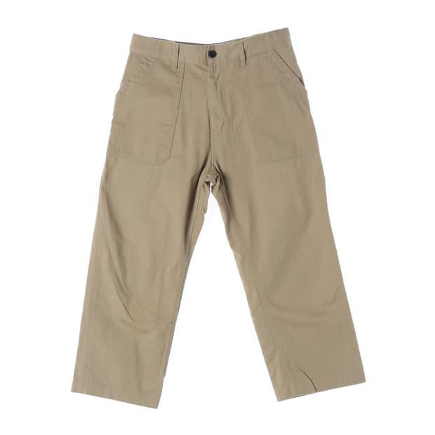 유니폼브릿지 코튼 퍼티그 팬츠 베이지 L