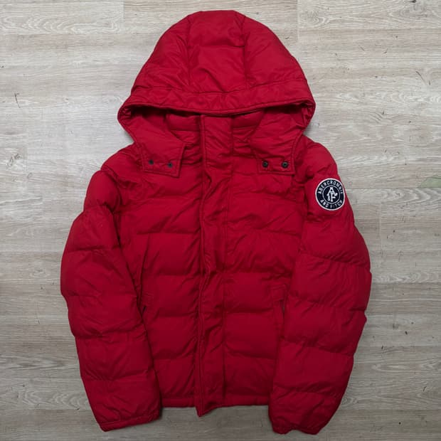 아베크롬비 와펜로고 덕다운 패딩