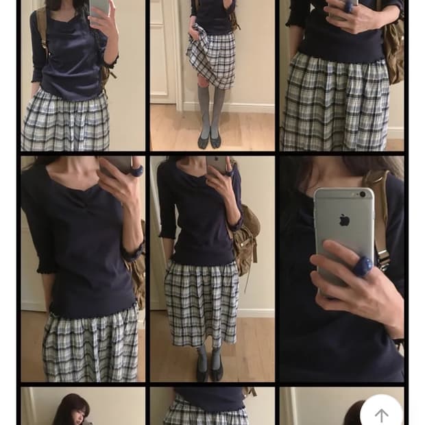 메이비베이비 디어리스트 Riru tee(미드나잇네이비)