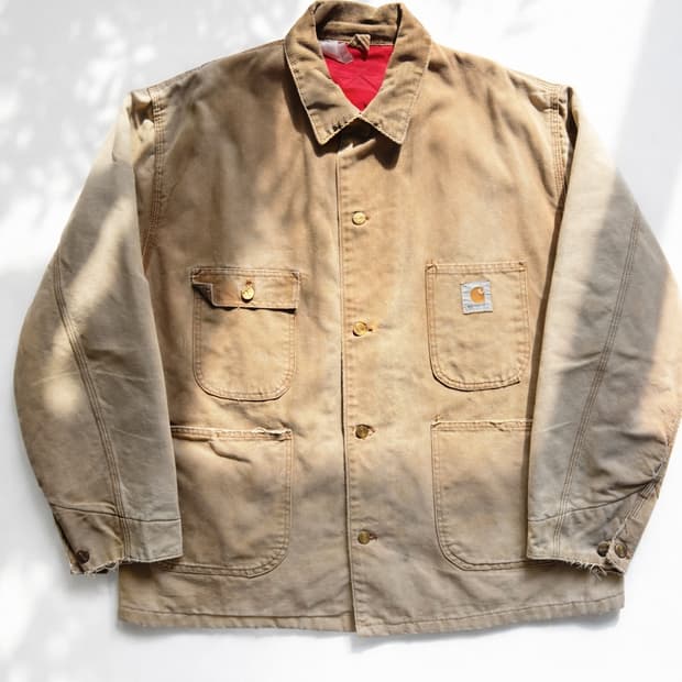 90s 칼하트 덕 캔바스 초어자켓 ~110