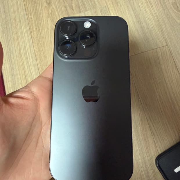 아이폰16프로 256g 블랙 케이스티파이케이스 포함 풀박