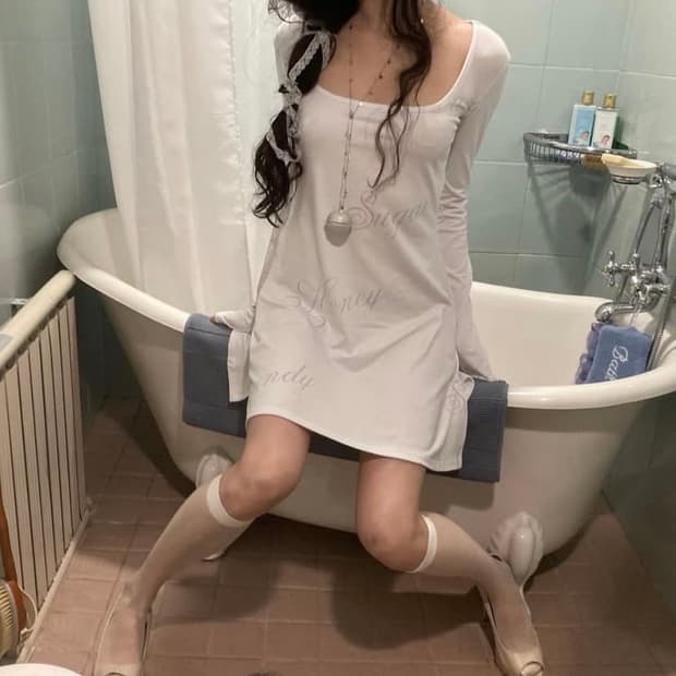 카나제이 Kana J 슈가 파우더 드레스 원피스