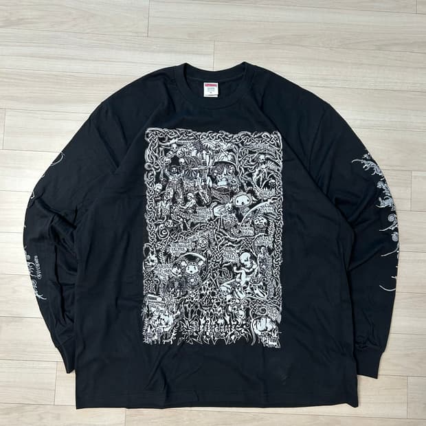 (XL) 슈프림 웜벳 롱슬리브 - 26ss