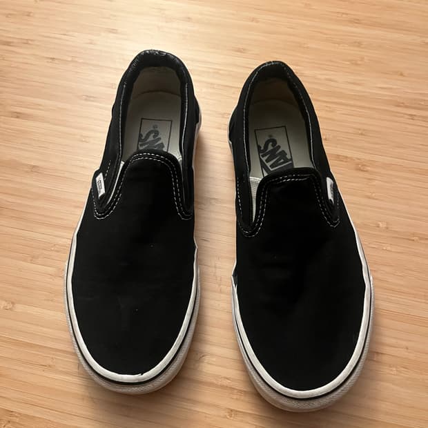 Vans 반스 슬립온 블랙 225