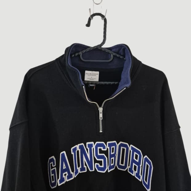 [L]게인스보로 빈티지 하프집업 맨투맨 Men