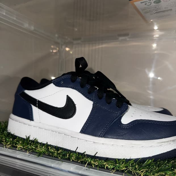 나이키 에어 조던 1 로우 골프 golf 네이비/화이트 245mm
