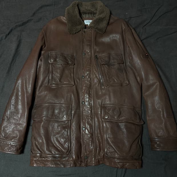 코오롱 시리즈 랭커스터 사파리 자파리 램스킨 무스탕