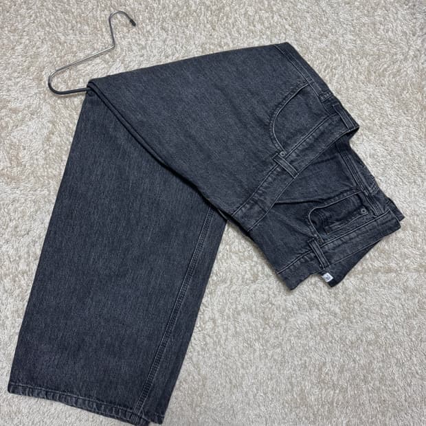 JW anderson 더블웨이스트 데님