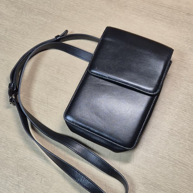 도프제이슨 램스킨 미니백 블랙