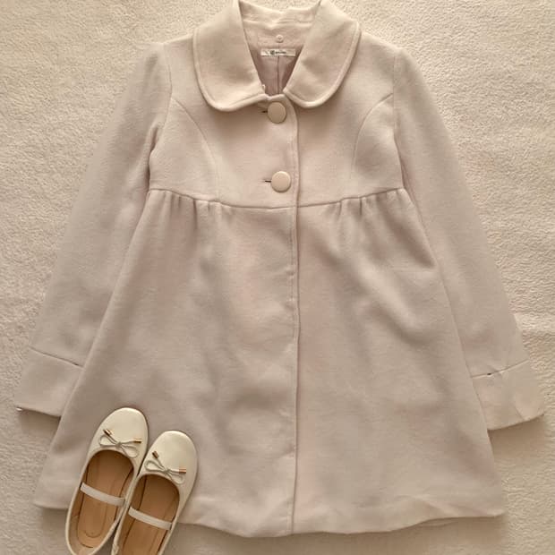 모리 연핑크 코트