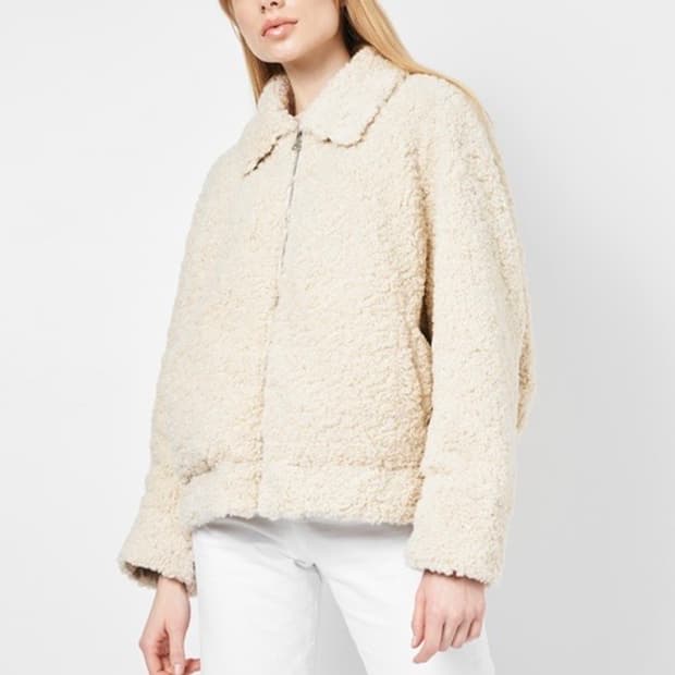 자라 시어링 점퍼