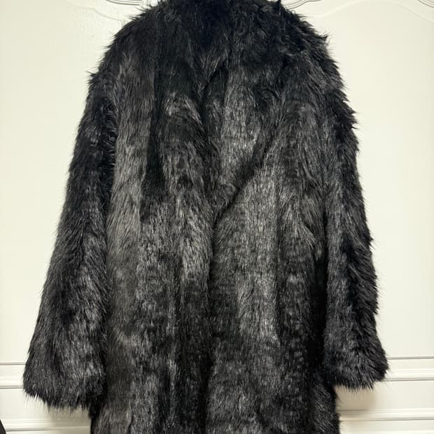 Seo/에스이오 검정퍼 /2사이즈/