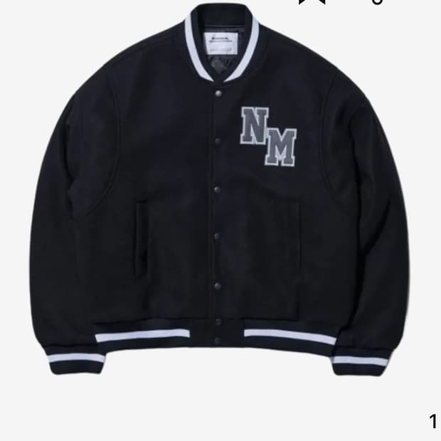 노메뉴얼 바시티 자켓