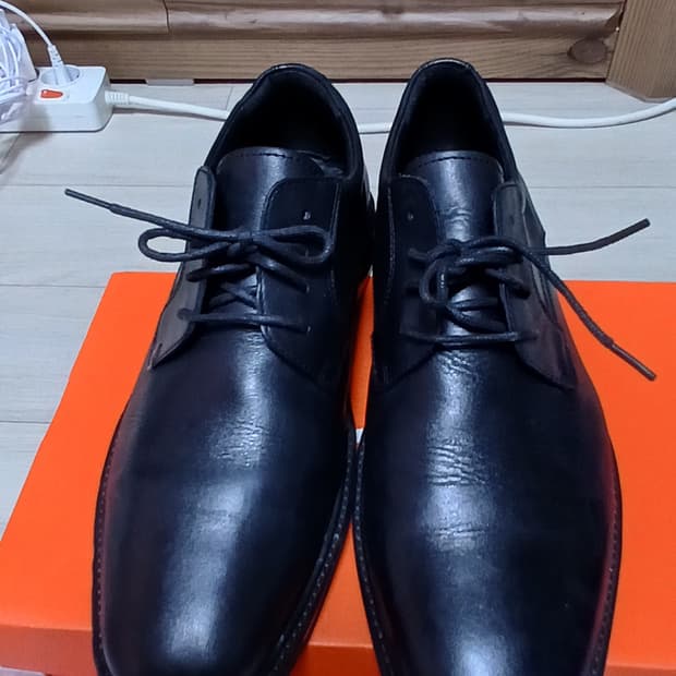 제옥스(GEOX) 남성용 블랙 드레스 슈즈(EU43,약275mm) 