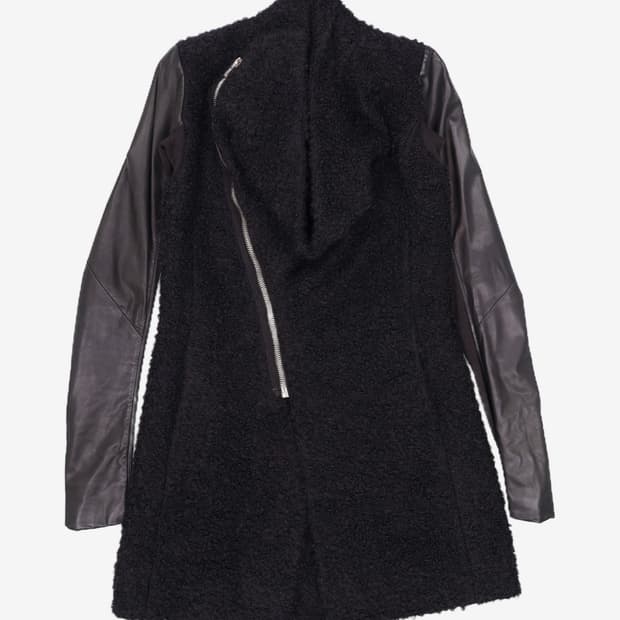 릭오웬스 레더 자켓