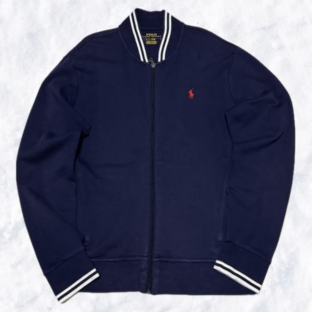 폴로 랄프로렌 네이비 면 집업
