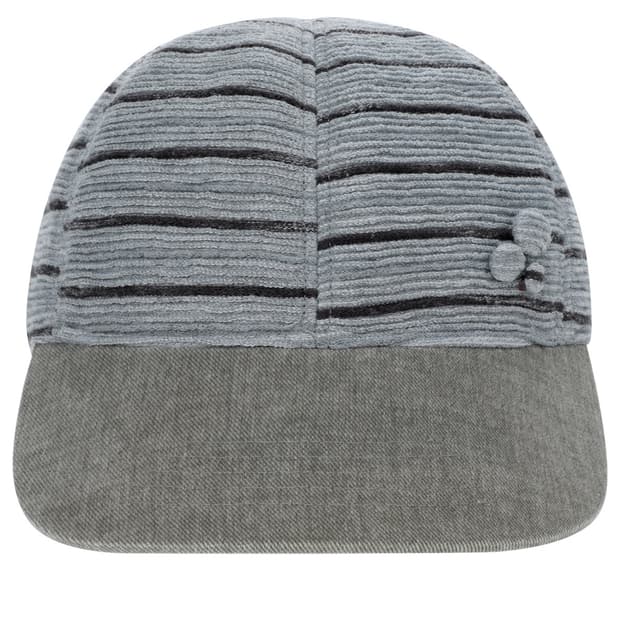 (거의새상품/1회착) 코이세이오 피치 스트레이프 캡 그레이 