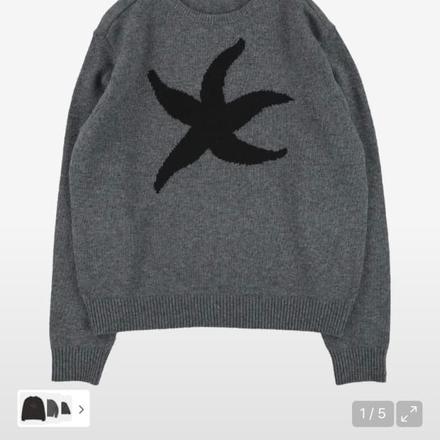 더콜디스트모먼트 니트 (M)