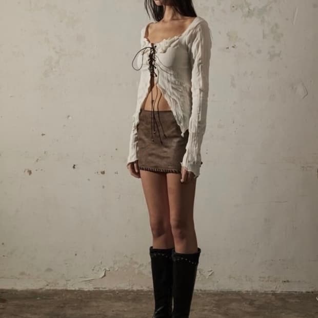 보헤미안서울 링클 코르셋