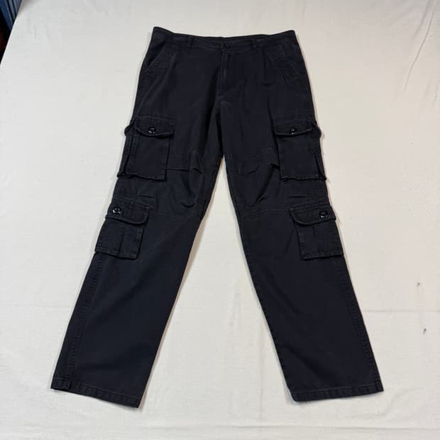 35inch) 멀티포켓 카고 팬츠 면바지