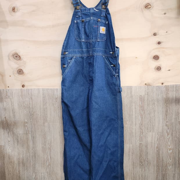 1006) 칼하트 오버롤 멜빵데님 30x30