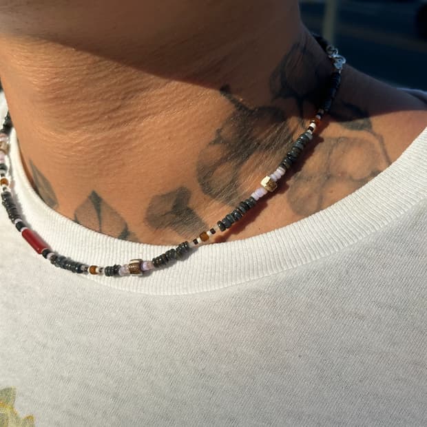 Musta Autumn Rhythm 925Silver Necklace