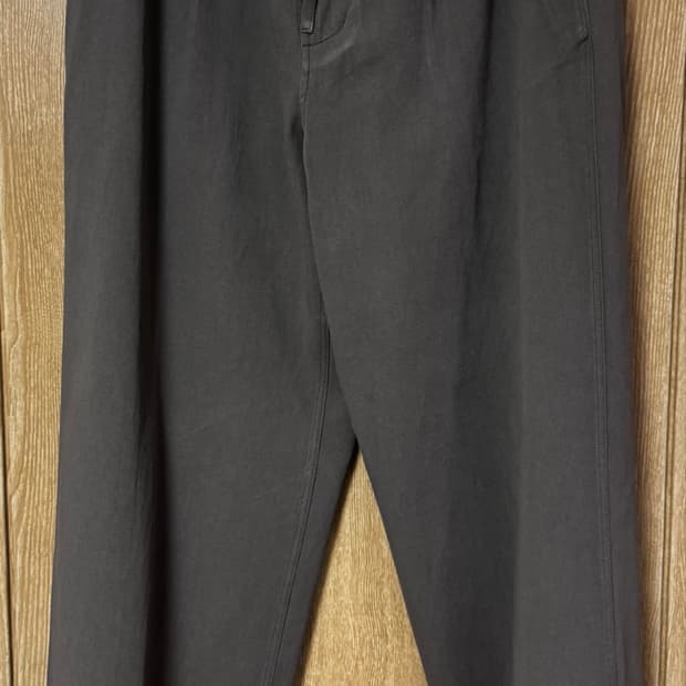 고낙 soft cotton chino pants 그레이 S