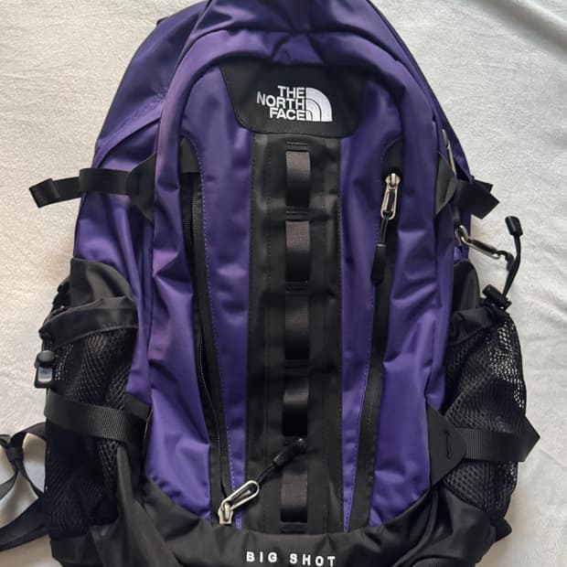 노스페이스 빅샷 퍼플