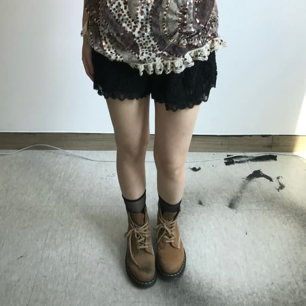 빈티지 레이스 팬츠