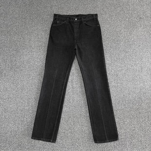 90s 빈티지 리바이스 517 블랙 허리45.5cm