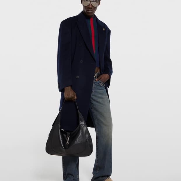 구찌 뎀나 재키 1961 라지 크로스백 스크레치버젼