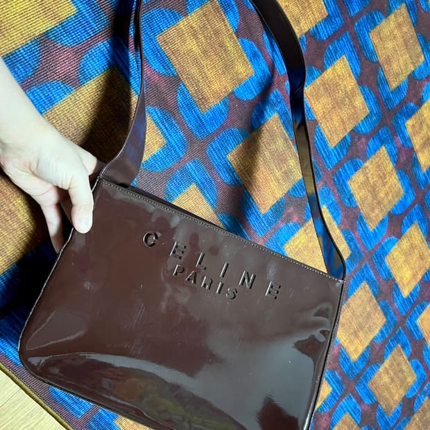 정품 빈티지 올드 셀린느 숄더백