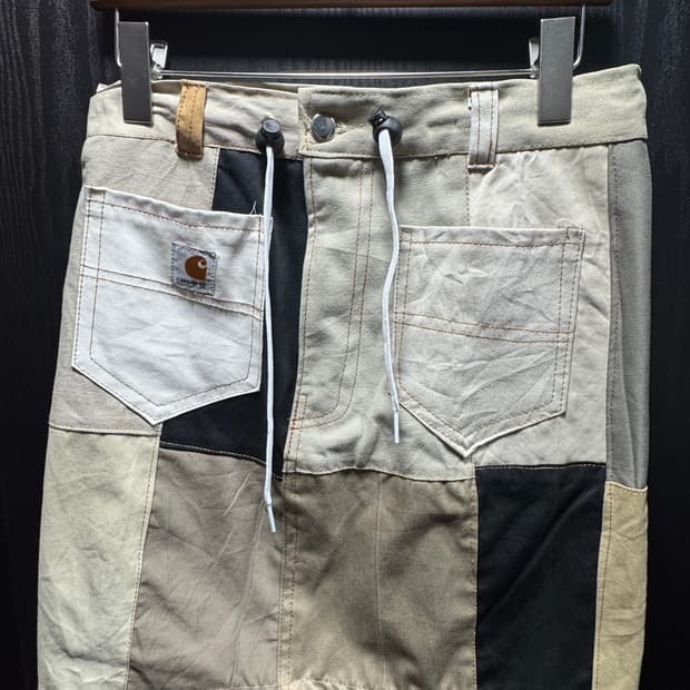 carhartt skirt 커스텀 포켓 스커트