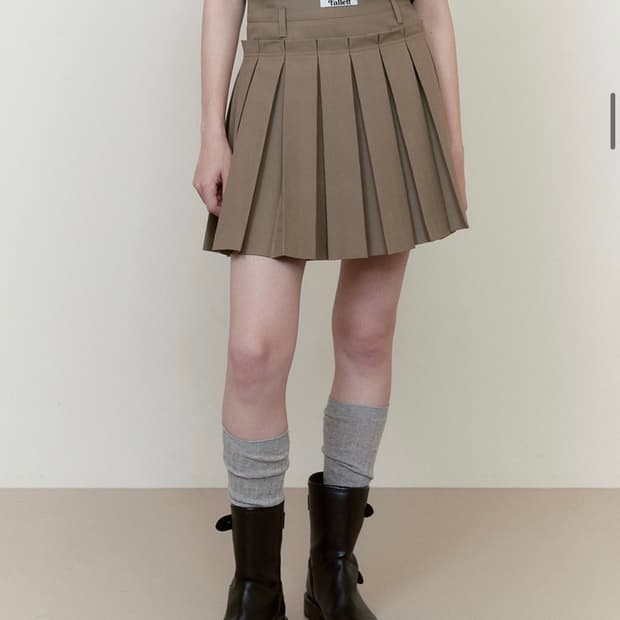 팔렛 플리츠스커트