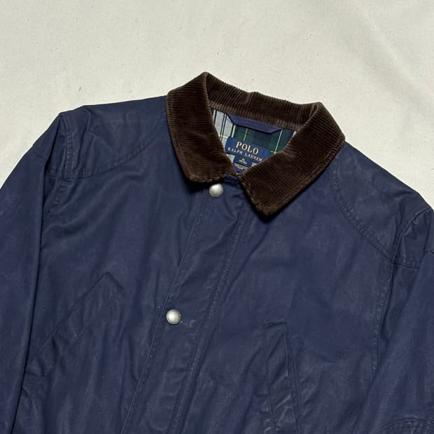 XL 폴로랄프로렌 코듀로이 카라 왁스 자켓