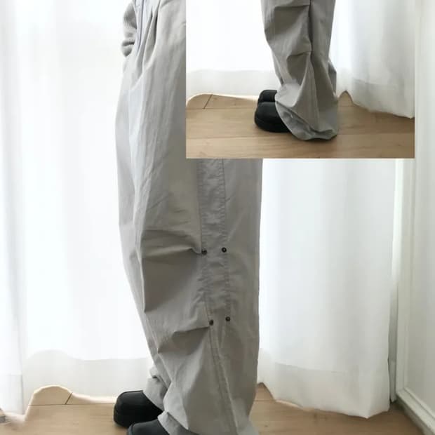 트랙 나일론 팬츠