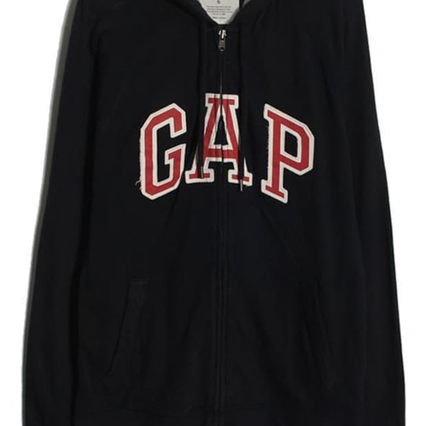 GAP 네이비 후드집업