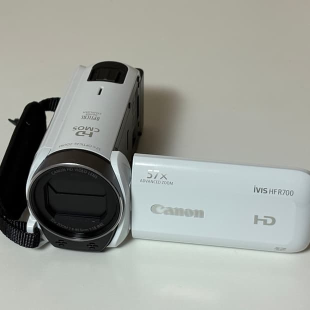 캐논 ivis (빅시아와 동일) hf r700 화이트 박스o