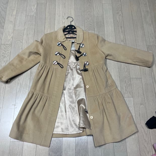 닥스 베이지 키즈 코트