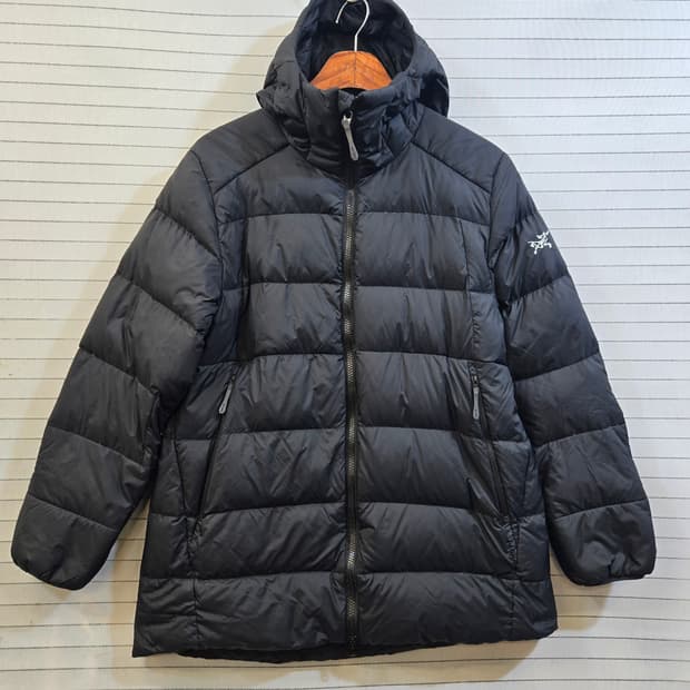 아크테릭스 토륨 후디 여성 L 블랙 패딩