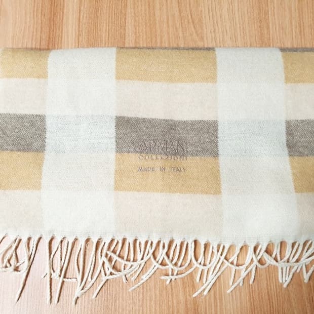 아르마니 꼴레지오니 울 머플러