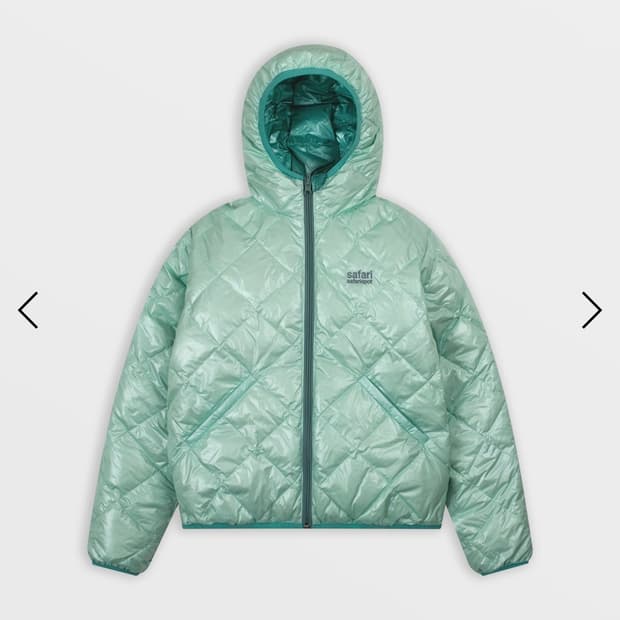 사파리스팟 리버시블 경량패딩