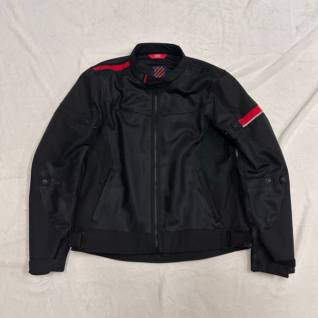 (L)HUFS 매쉬 모터사이클 레이싱 바이커 자켓