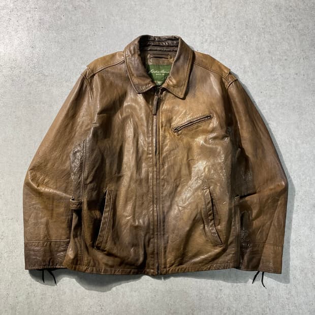 [XL] Eddie Bauer 에디바우어 버팔로 레더 자켓