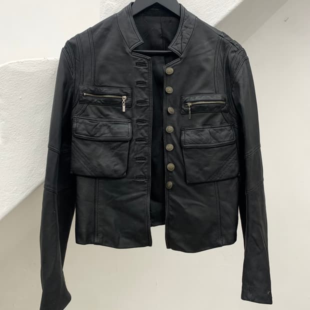 Napoleon lambskin leather jacket  