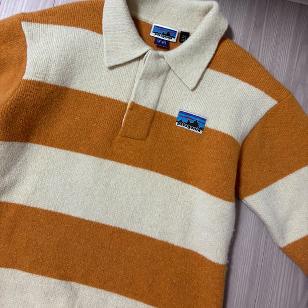 파타고니아 울 럭비 스웨터 S