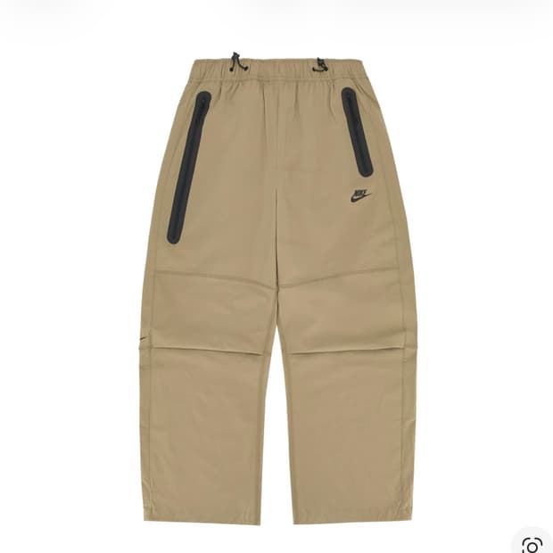 나이키 테크 우븐 팬츠 - 베이지 XL