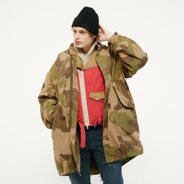 22ss C/D SIX-FIVE FISHTAIL PARKA